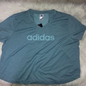 Adidas Vneck Tee XL